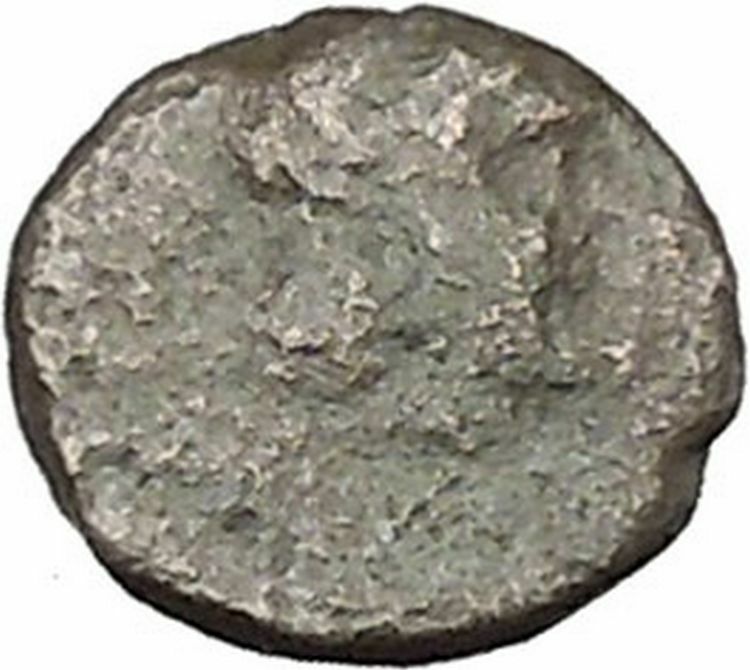 MYTILENE Lesbos Island GREEK City 440BC Apollo Bull Ancient Greek Coin i45678