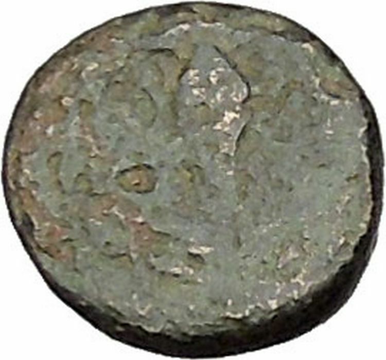 Elaia in Asia Minor 4th-3rdCentBC Ancient Greek Coin Athena Corn-grain i46040