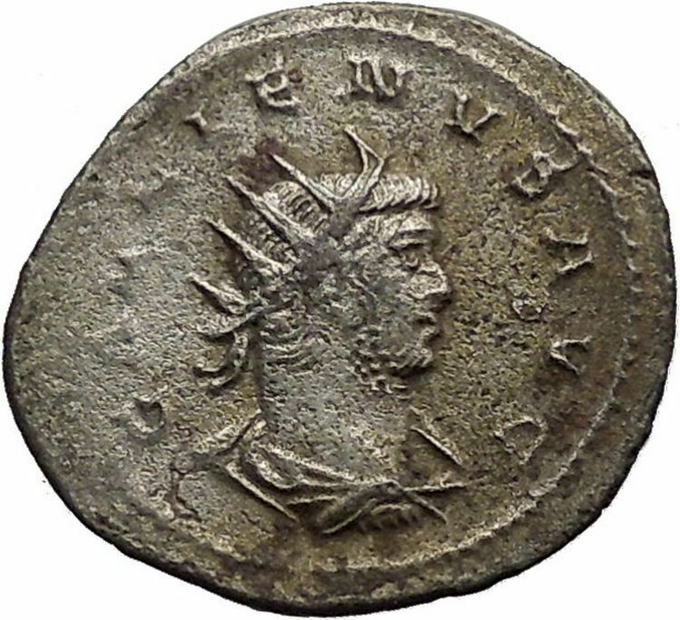 GALLIENUS Billon Silver Ancient Roman Coin Farnese Hercules i46276