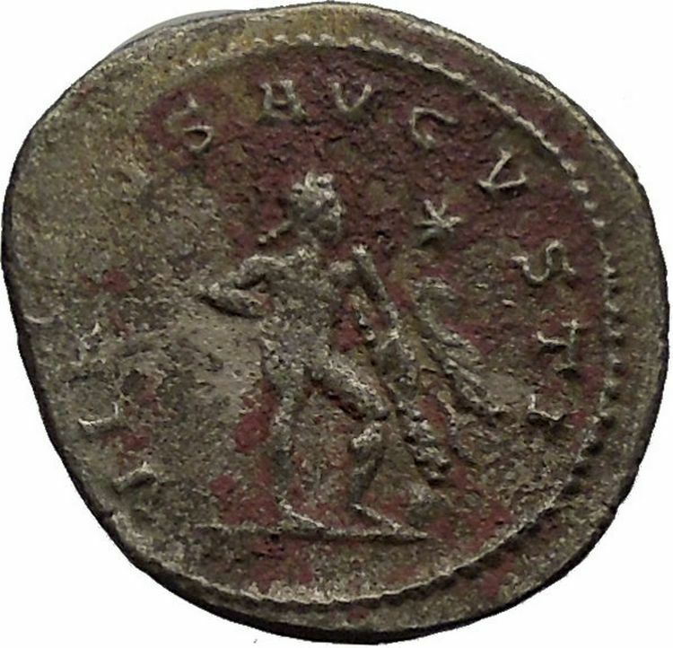 GALLIENUS Billon Silver Ancient Roman Coin Farnese Hercules i46276