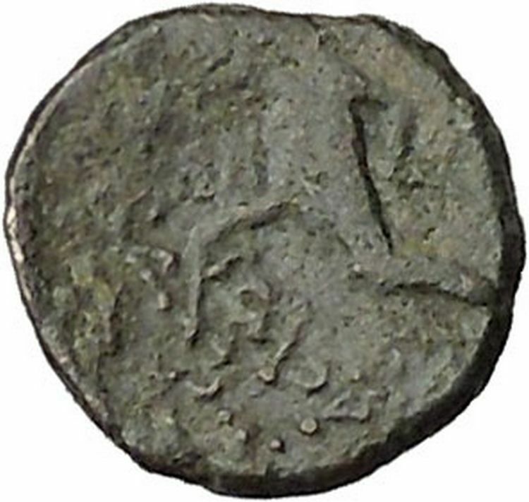 Antiochos III, the Great 223BC RARE Ancient Greek Coin Apollo Cult i46043