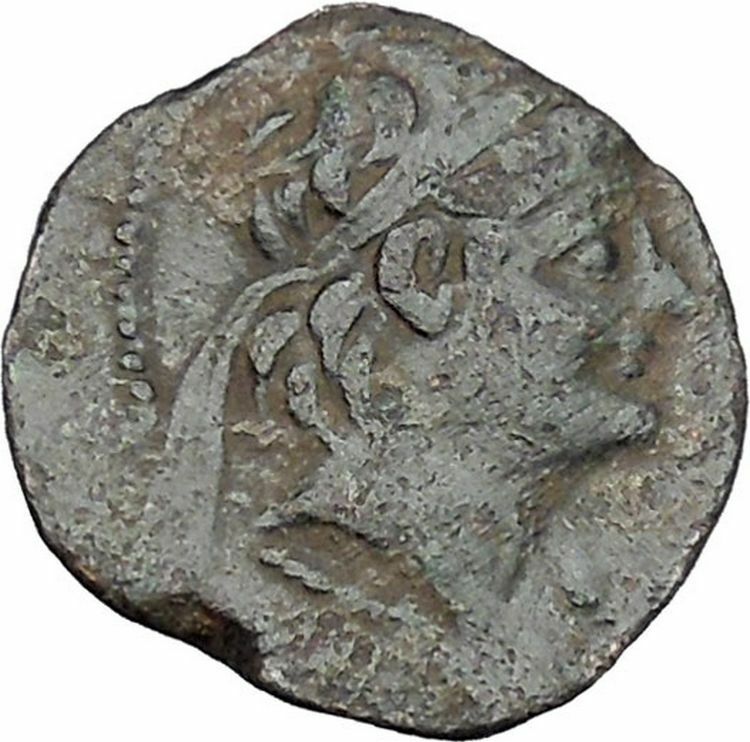 ALEXANDER II Zabinas 128BC Antioch SELEUKID Dionysus Ancient Greek Coin i47134