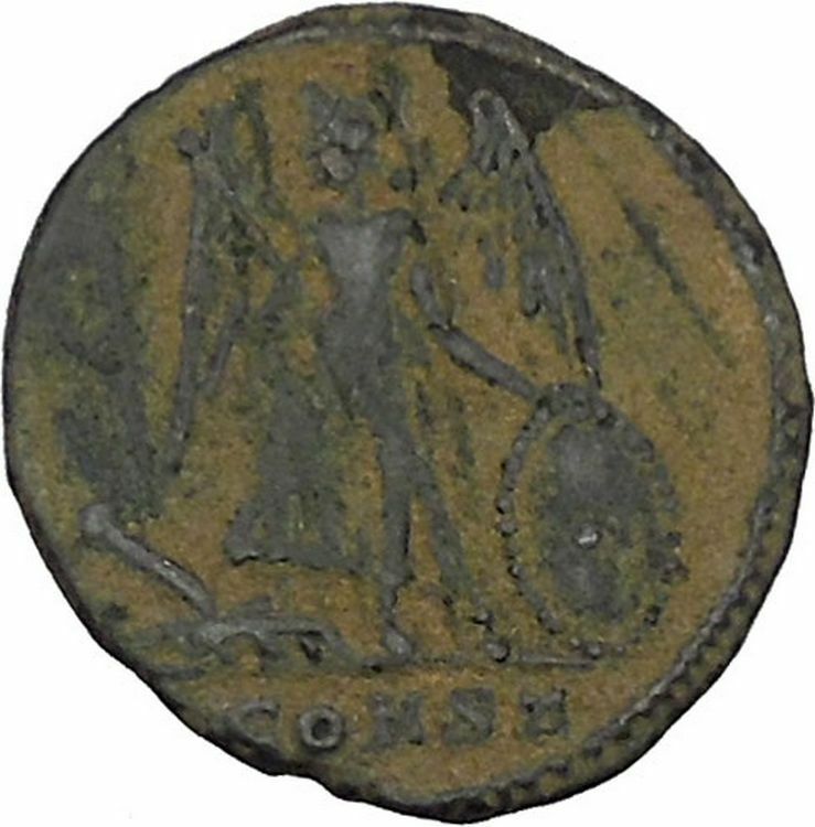 Constantine The Great founds Constantinople Ancient Roman Coin Victory i45872