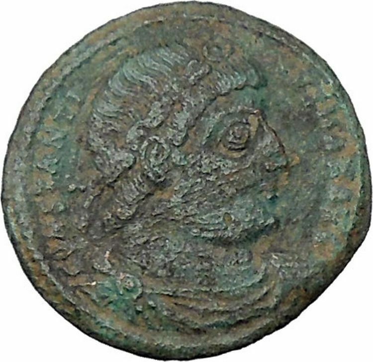 Constantine I The Great 330AD Ancient Roman Coin Legions Glory of Army i47010