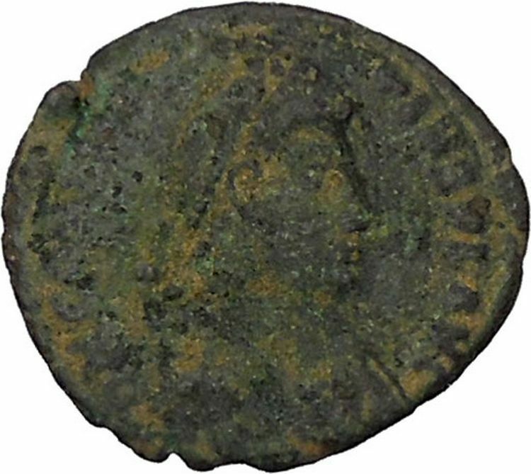 CONSTANTIUS II Constantine the Great son Ancient Roman Coin Battle Horse i45889