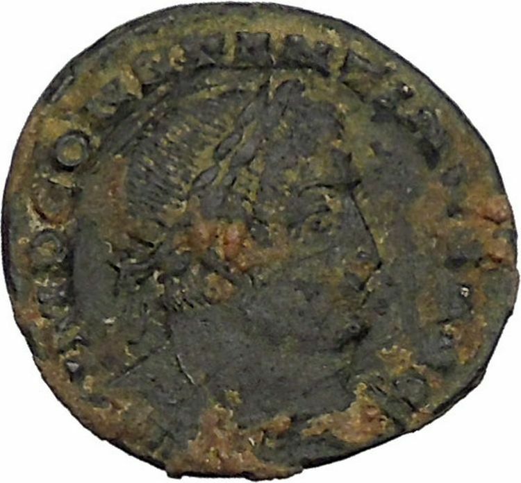 Constantine I the Great Authentic Ancient Roman Coin Sol Sun God Cult i45879