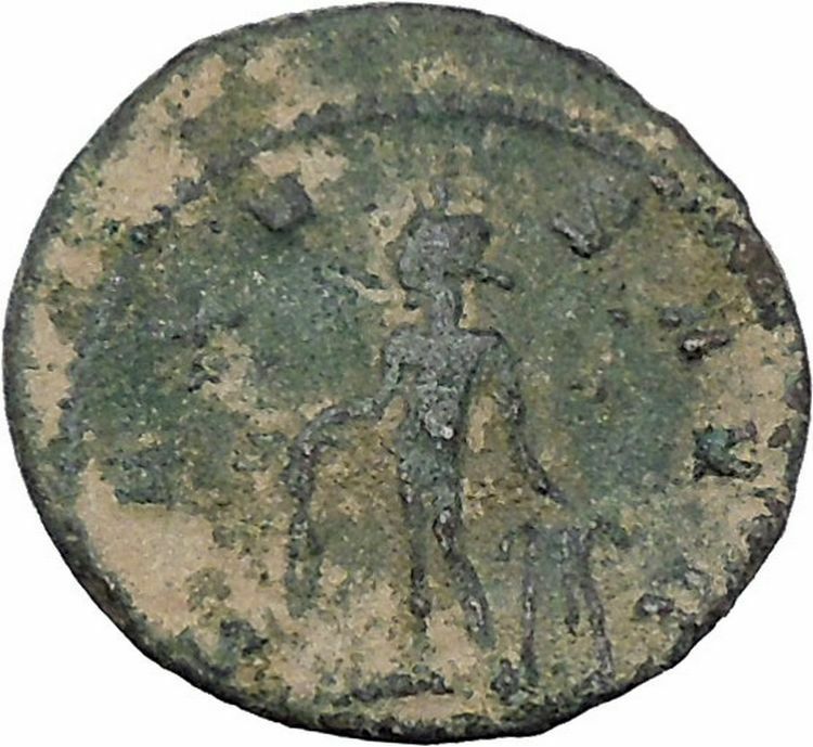 Claudius II Gothicus 268AD Ancient Roman Coin APOLLO Healer with lyre i47011