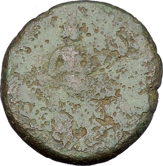 CARACALLA 198AD Roman Provincial Mint ISIS HORUS Authentic Ancient Coin i45431