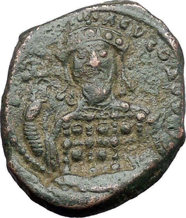 Constantine X Ducas 1059AD Large Ancient Byzantine Coin JESUS CHRIST i48292