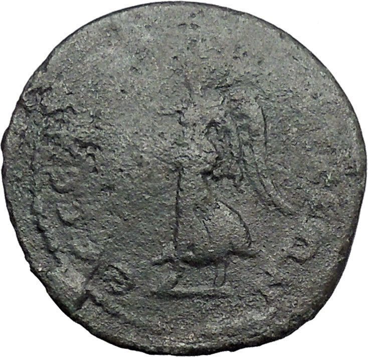 Julia Domna Thessalonica in Macedonia Ancient Roman Coin Nike Victory i48541