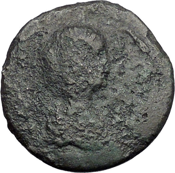 Julia Domna Thessalonica in Macedonia Ancient Roman Coin Nike Victory i48541