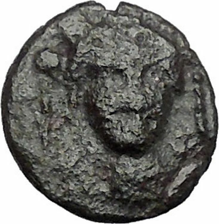 CHALKIS in EUBOEA 290BC Hera Eagle Serpent Authentic Ancient Greek Coin i48794