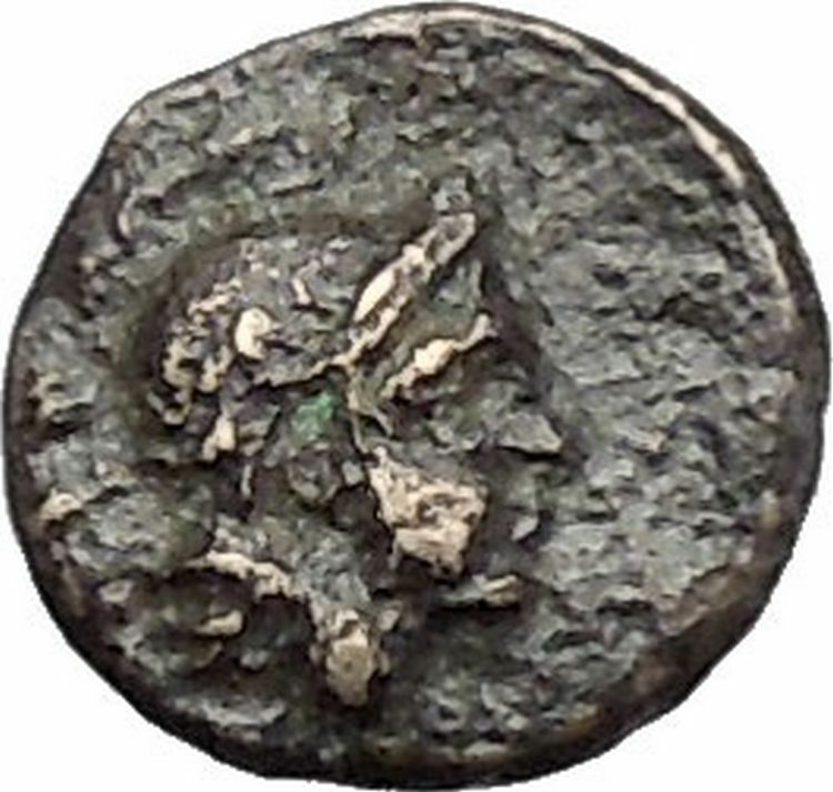 PERGAMON in MYSIA 310BC Hecules Athena Authentic Ancient Greek Coin i48678