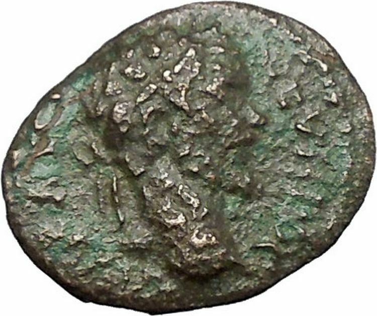 SEPTIMIUS SEVERUS Nicopolis ad Istrum Rare Ancient Roman Coin Fortuna i49469