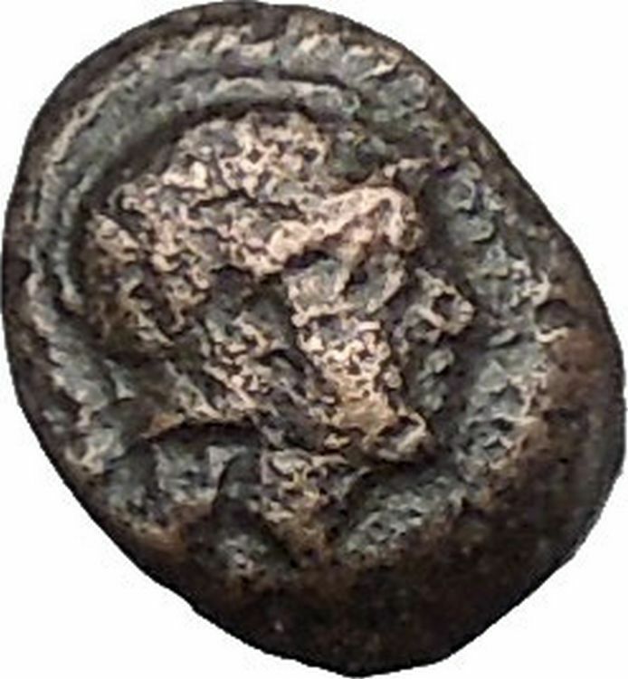 Neonteichos in Aeolis 200BC Ancient Greek Coin Athena Minerva Magic OWL i49656