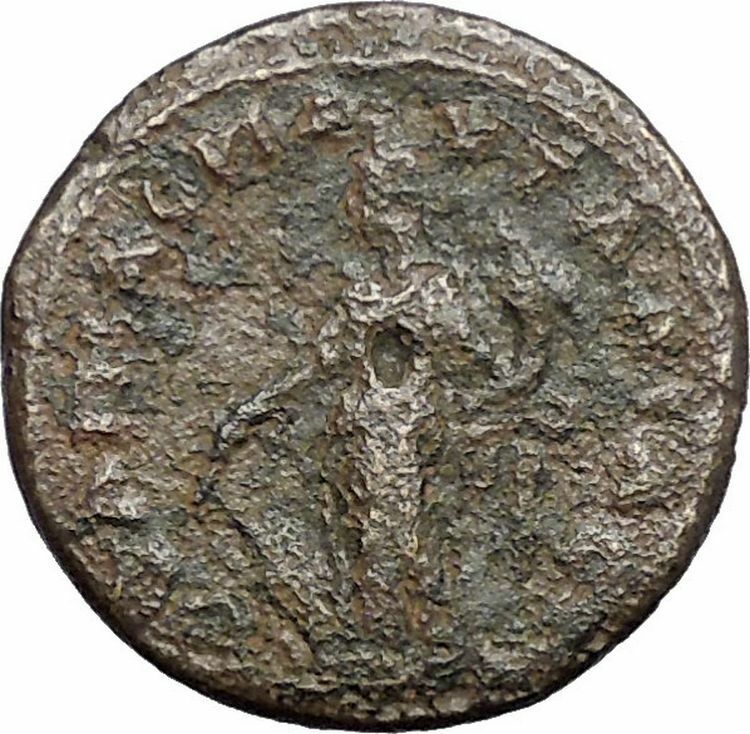 FAUSTINA II Marcus Aurelius Wife 161AD Pautalia Thrace Roman Coin TYCHE i48883