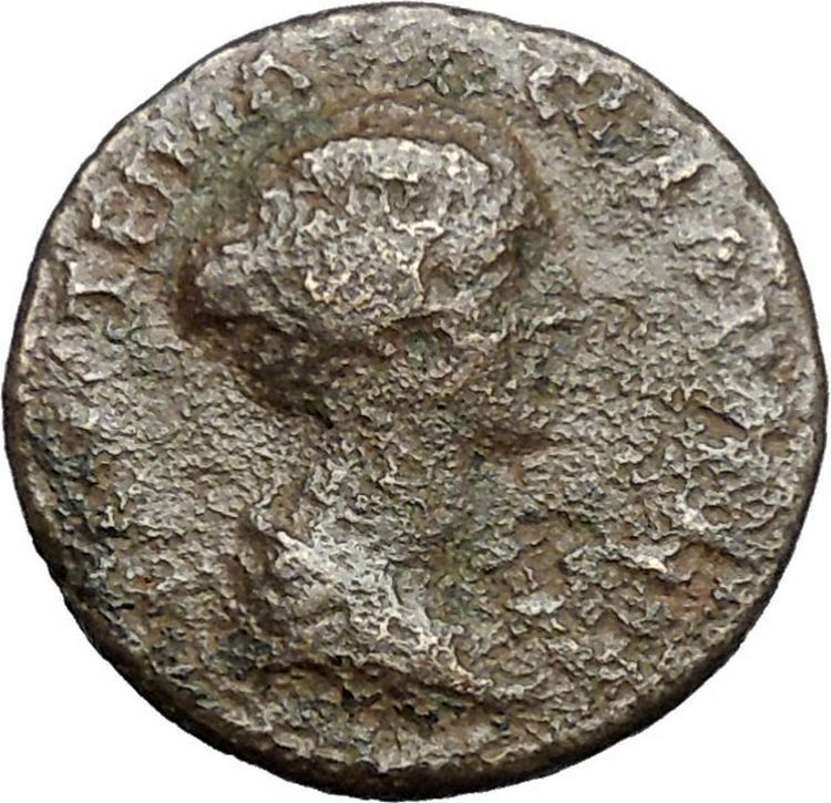 FAUSTINA II Marcus Aurelius Wife 161AD Pautalia Thrace Roman Coin TYCHE i48883