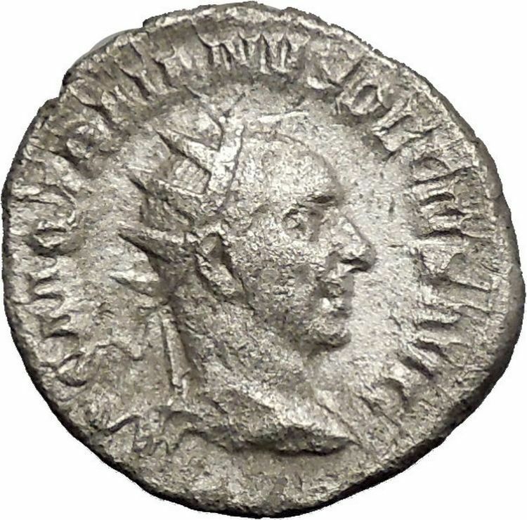 TRAJAN DECIUS on horse 249AD Silver Authentic Ancient Roman Coin i50610