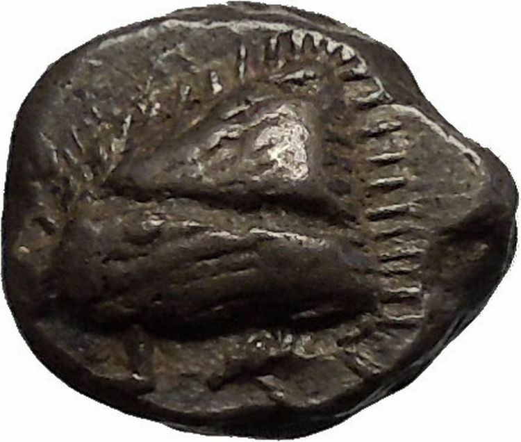 SINOPE in PAPHLAGONIA 490BC Eagle Square Ancient Silver Greek Coin i52220