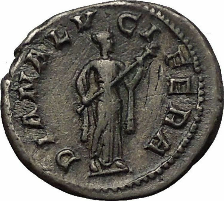 GORDIAN III Silver Denarius Ancient Roman Coin DIANA Cult HOPE Symbol i52038