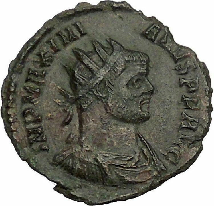 MAXIMIAN 291AD Rome Hercules Trophy Club Authentic Ancient Roman Coin i52864