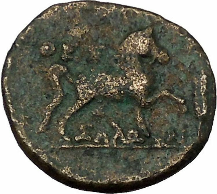 Larissa in Thessaly under Thesssalian League 196BC Ancient Greek Coin i53734