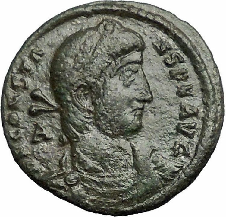 Constans son of Constantine the Great 348AD Large AE2 Ancient Roman Coin i54868