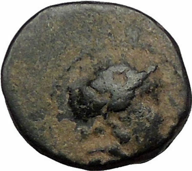 ANTIOCHOS III Megas 221BC Seleukid Rare R3 Ancient Greek Coin Apollo i56499