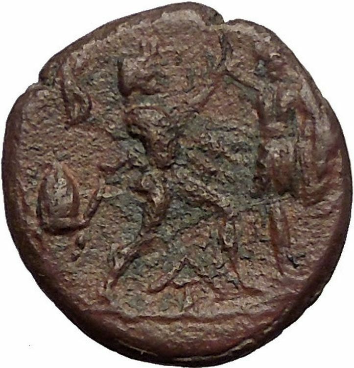 ANTIGONOS II GONATAS 277BC Pan Athena Gallic Victory Macedonia Greek Coin i57388