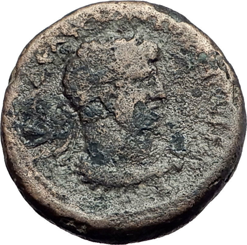 HADRIAN 130AD Philadelphia Arabia Decapolis Hercules Melqart Roman Coin i57962