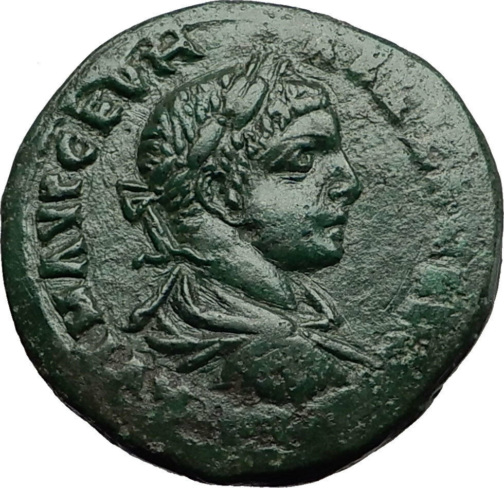 SEVERUS ALEXANDER 222AD Marcianopolis Eagle of Rome Ancient Roman Coin i58266