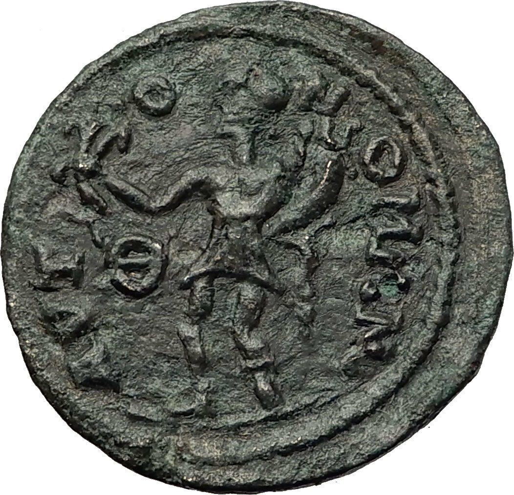 TERMESSOS MAJOR in PISIDIA 2-3CenAD Zeus Genius Rare Ancient Greek Coin i59230