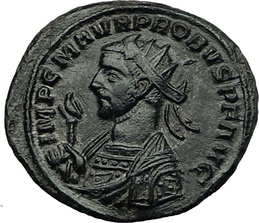 PROBUS on HORSEBACK 279AD Original Authentic Genuine Ancient Roman Coin i59183