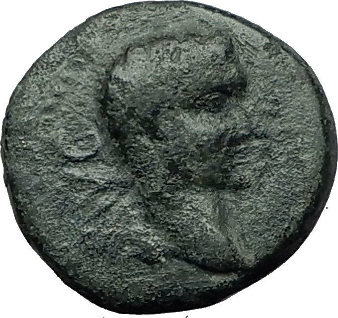 AUGUSTUS 27BC Philippi Macedonia PRIESTS Founding City Oxen Roman Coin i59335