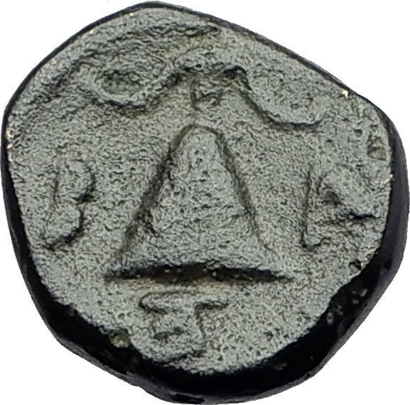 ALEXANDER III the Great 325BC Macedonia Shield Helmet Ancient Greek Coin i60873