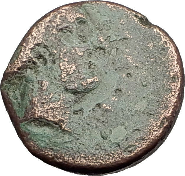 LARISSA Thessaly Genuine 360BC Authentic Ancient Greek Coin NYMPH & HORSE i62304