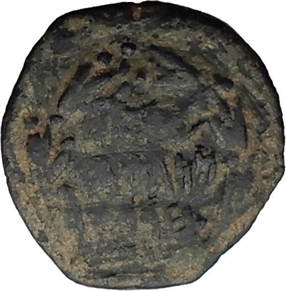 Jewish King ALEXANDER JANNAEUS Ancient Jerusalem WIDOW's MITE Bible Coin i62581