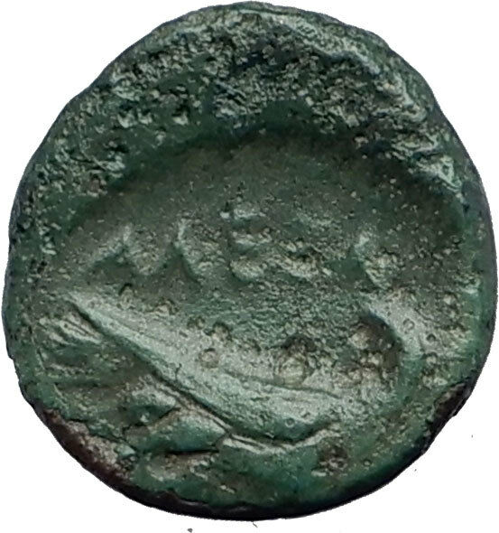 ALEXANDER III the GREAT Lifetime 336BC Authentic Ancient Greek Coin EAGLE i62838