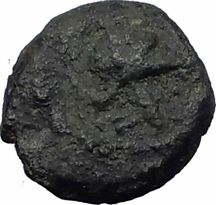 ANTIOCHOS VII Sidetes RARE R1 Ascalon Ancient ISRAEL Seleukid Greek Coin i64139