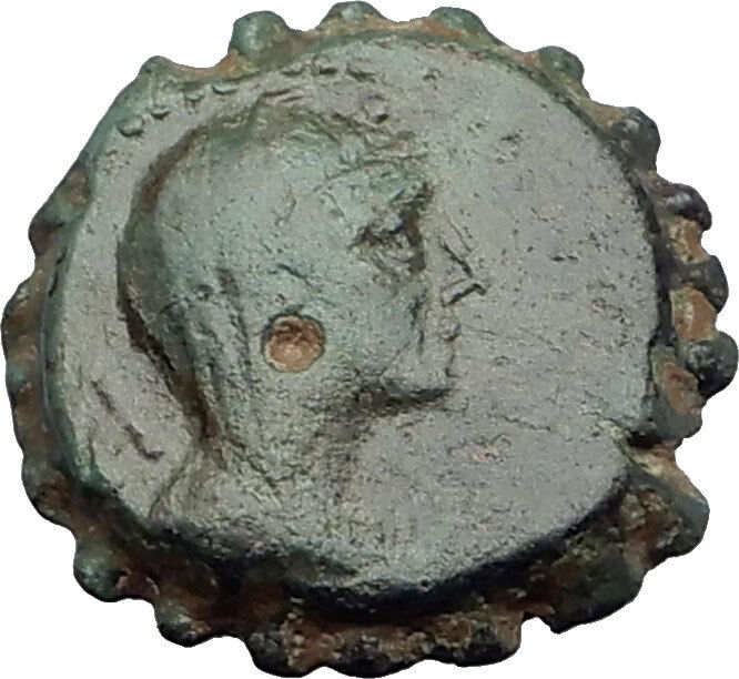 SELEUKOS IV Philopater 187BC Seleukid Ancient Greek Coin QUEEN LAODIKE IV i63589