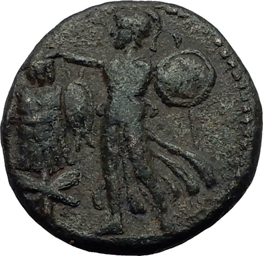 DOMITIAN JUDAEA CAPTA Jewish Victory Ancient Roman Coin Caesarea Maritima i64122