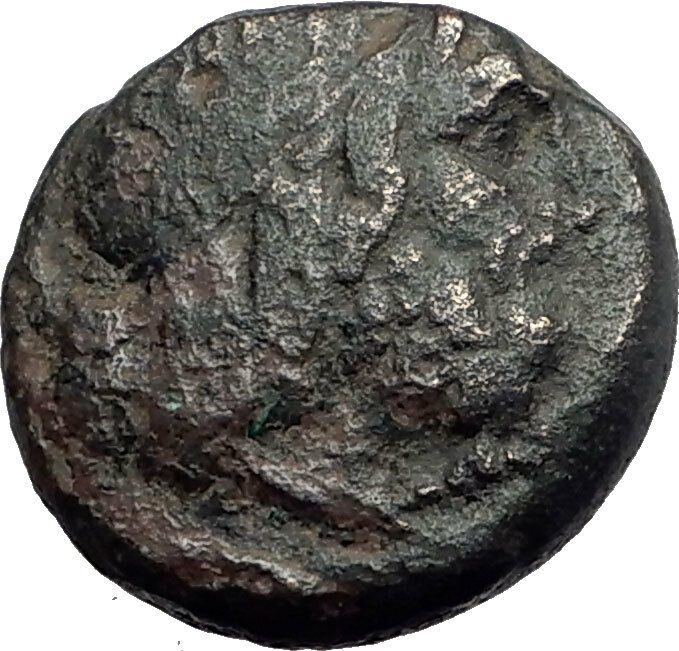 AMPHIPOLIS in Macedonia 146BC RARE R2 Ancient Greek Coin POSEIDON & HORSE i64392