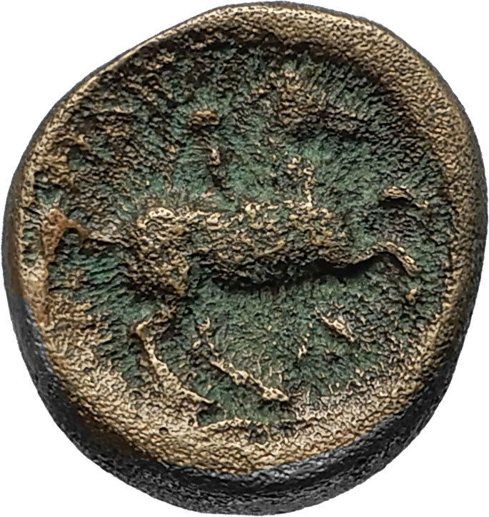 Philip II 359BC Olympic Games HORSE Race WIN Macedonia Ancient Greek Coin i66804