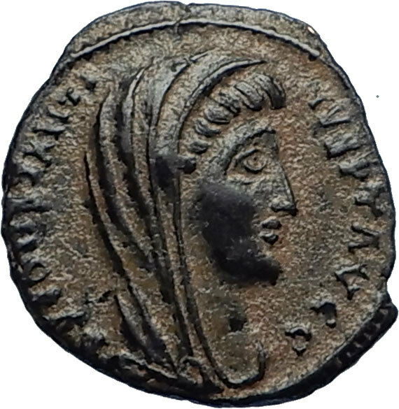 Divus Saint CONSTANTINE I the GREAT 347AD Authentic Ancient Roman Coin i67017