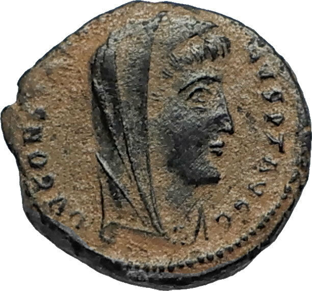 Divus Saint CONSTANTINE I the GREAT 347AD Authentic Ancient Roman Coin i67191