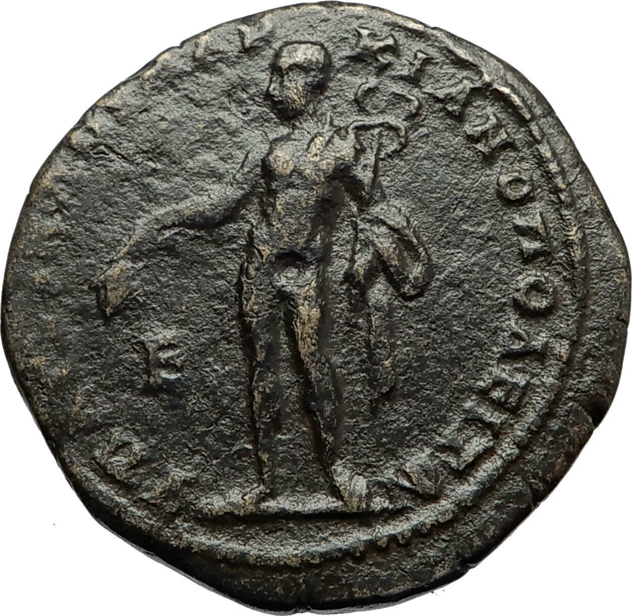 MACRINUS and DIAUDUMENIAN Marcianopolis Ancient Roman Coin HERMES MERCURY i70725