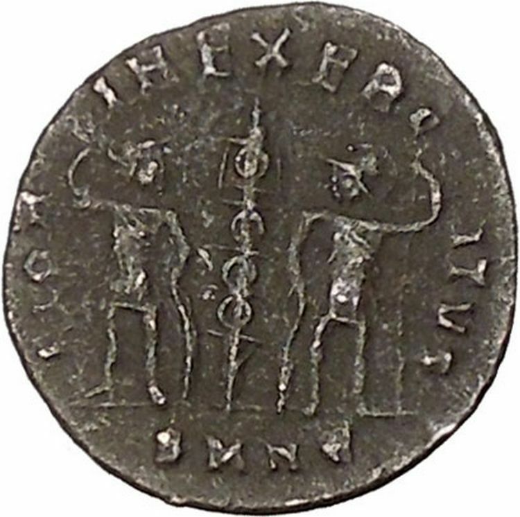 CONSTANTINE I the GREAT Ancient Roman Coin Legion Glory of the Army i42722