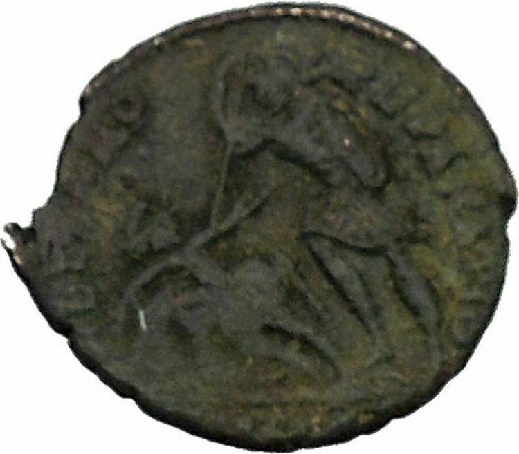 Constantius Gallus 351AD Rare Authentic Ancient Roman Coin Battle Horse i45829