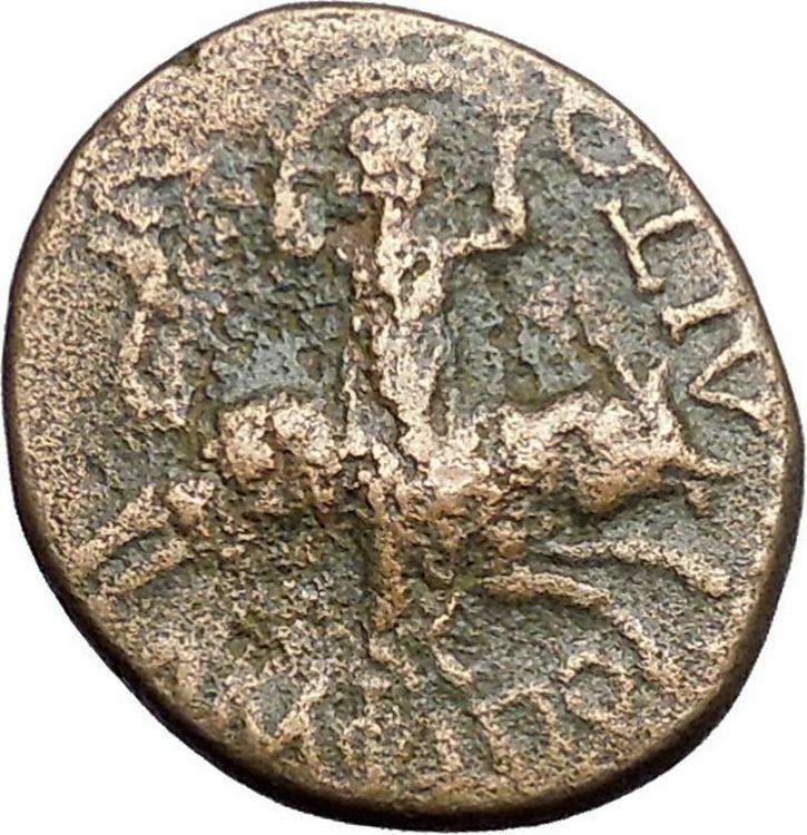 DOMITIAN with TITUS Rare Poss UNPUBLISHED Amphipolis Roman Coin Europa i48855