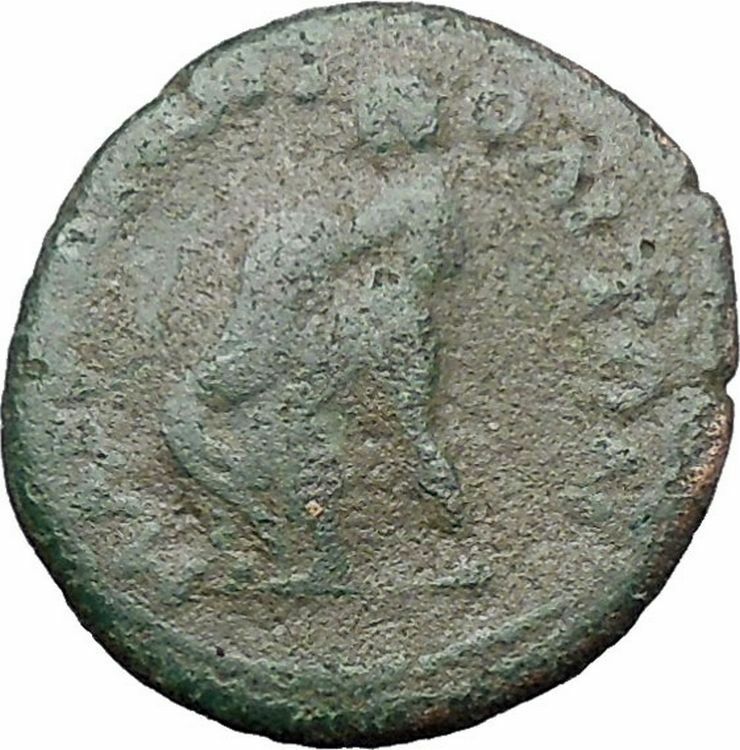 SEPTIMIUS SEVERUS Marcianopolis Ancient Roman Coin Nemean Lion Hercules i48520